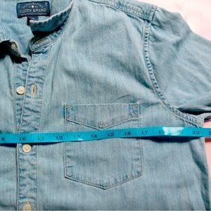 🍀Lucky Brand Denim Shirt Medium